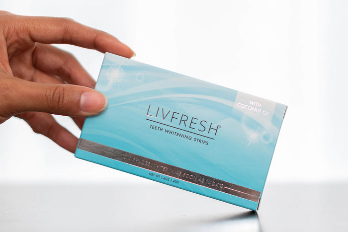 LIVFRESH Coconut Whitening Strips Buy 2 Get 2 FREE