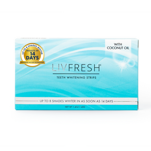 LIVFRESH Coconut Whitening Strips