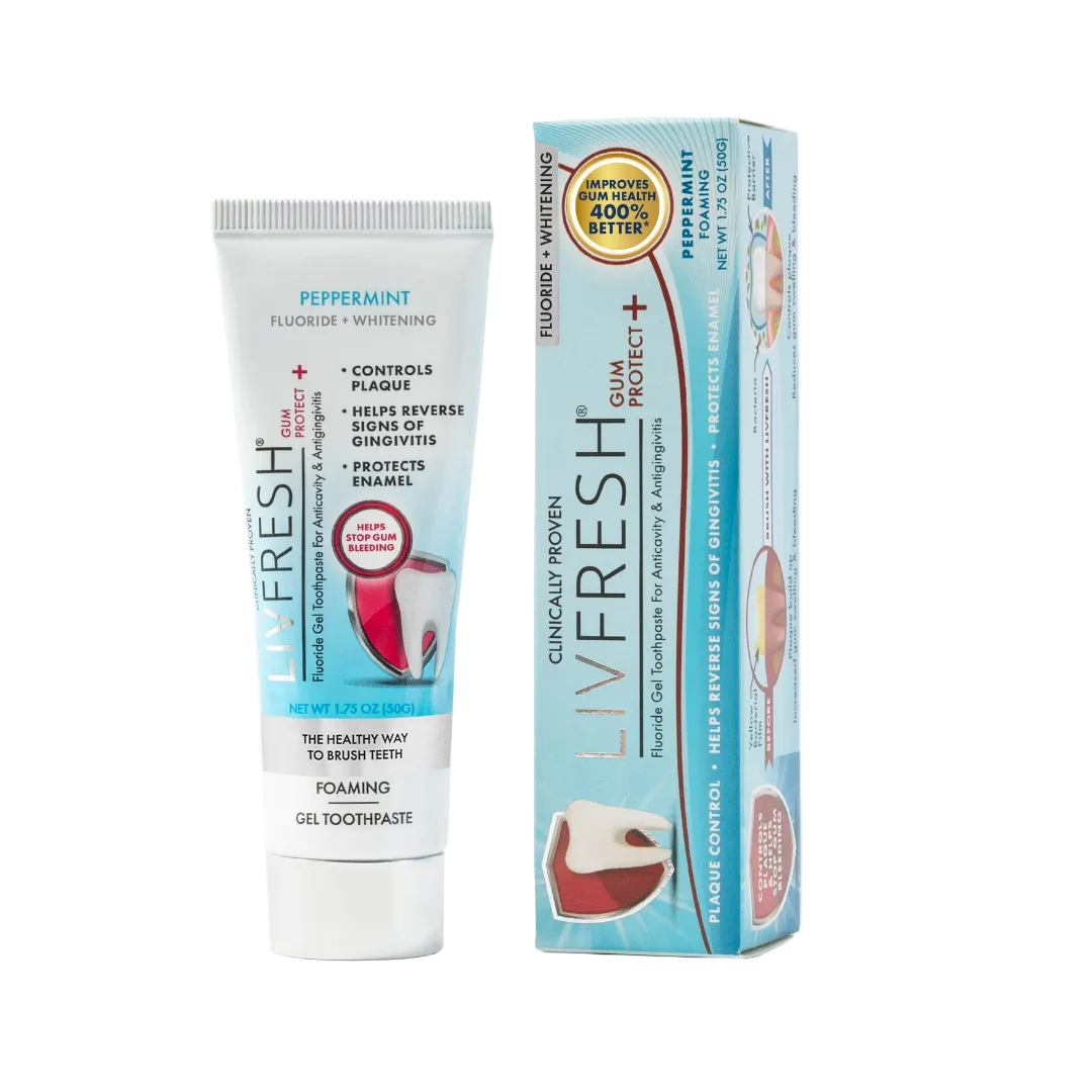 LIVFRESH Gum Protect+ Gel Toothpaste