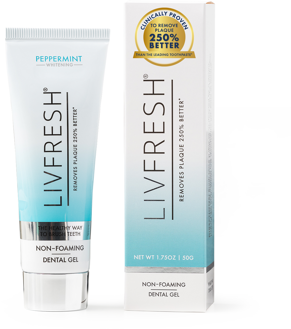 LIVFRESH Wintergreen Dental Gel Toothpaste
