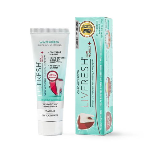 LIVFRESH Gum Protect+ Wintergreen - 1 Pack (Subscription)
