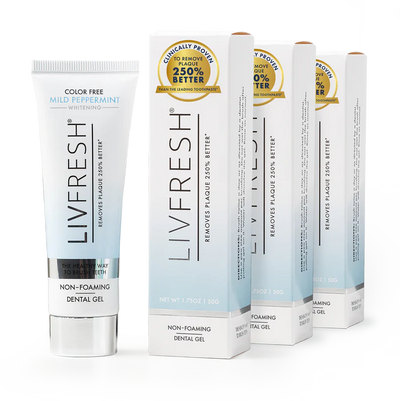 LIVFRESH Mild Peppermint - 3 Pack