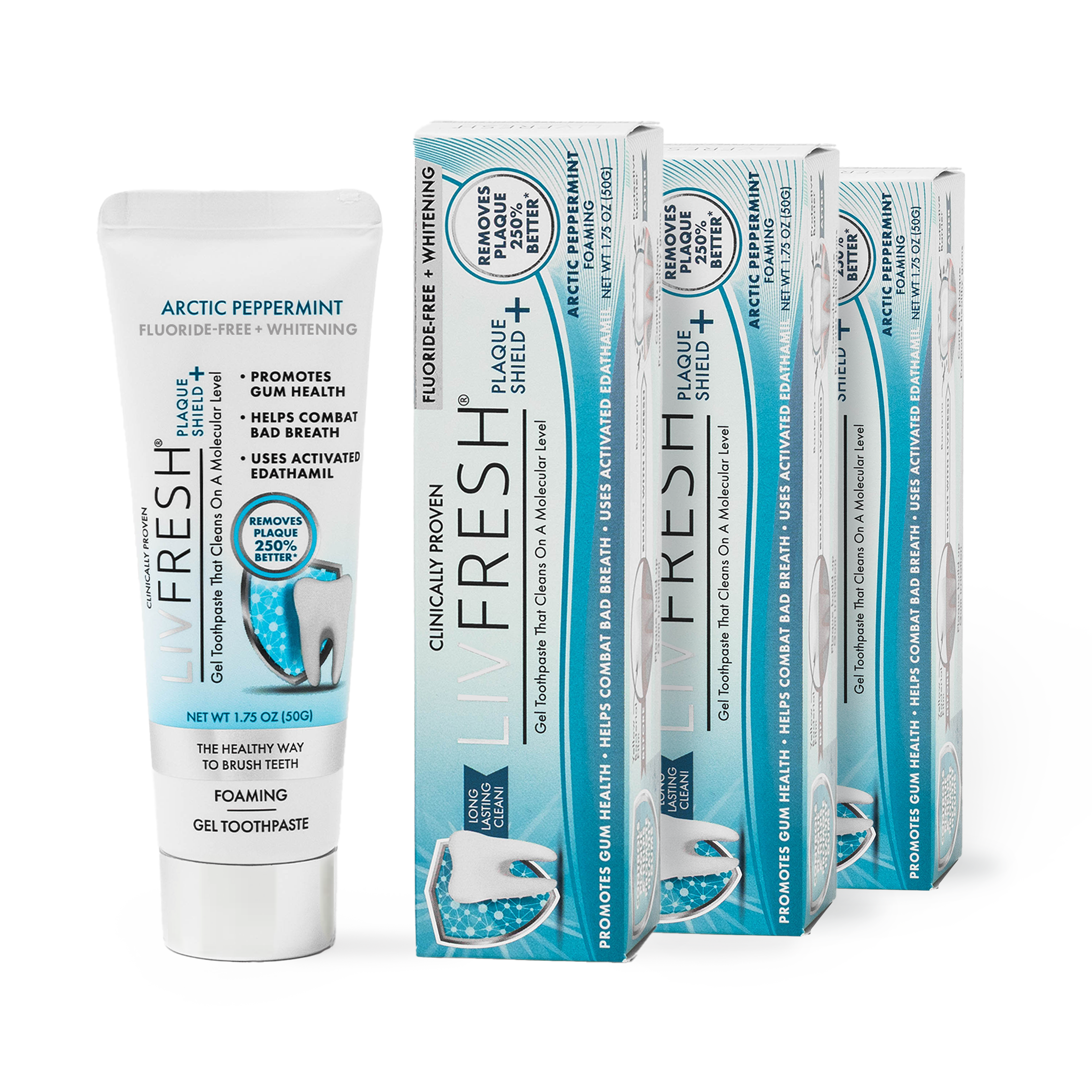 LIVFRESH Wintergreen Dental Gel Toothpaste