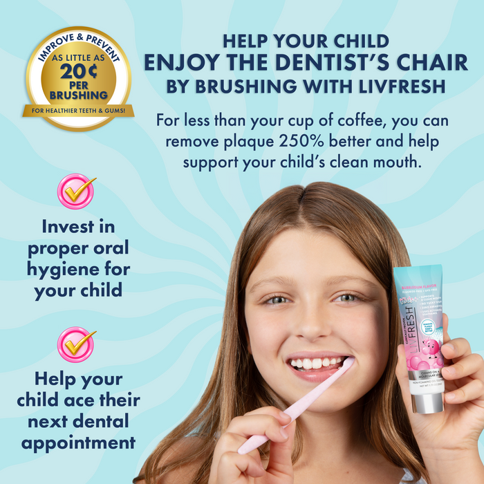 Kids+ Dental Gel Bubble Gum