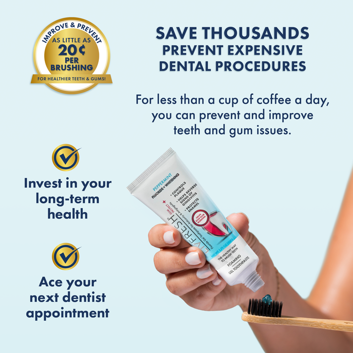 LIVFRESH Gum Protect+ Gel Toothpaste