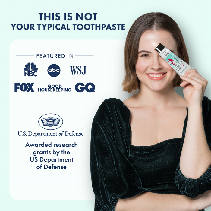 LIVFRESH Gum Protect+ Wintergreen Gel Toothpaste