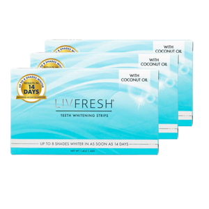 LIVFRESH Coconut Whitening Strips