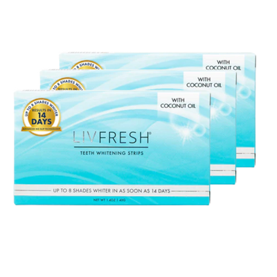 LIVFRESH Coconut Whitening Strips