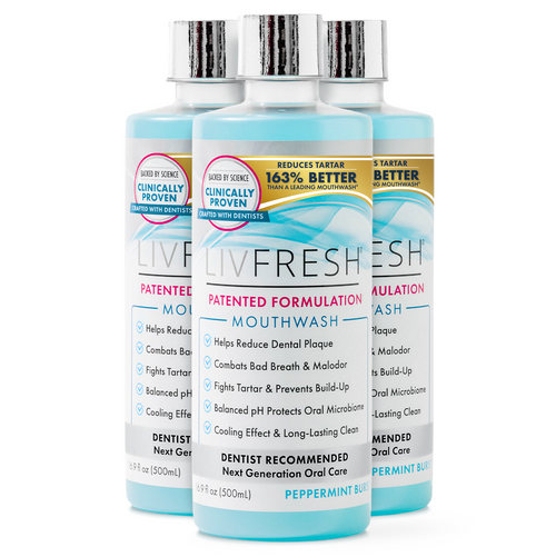 LIVFRESH Mouthwash - 3 Pack (Subscription)