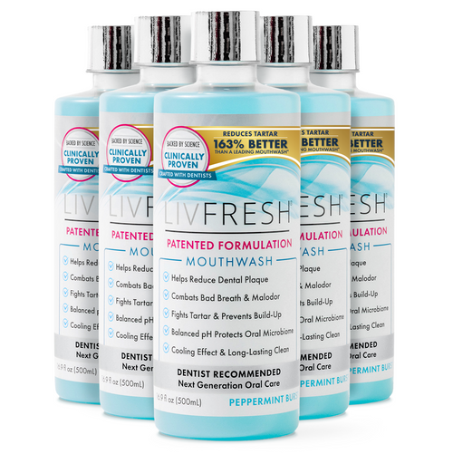 LIVFRESH Mouthwash - 5 Pack (Subscription)