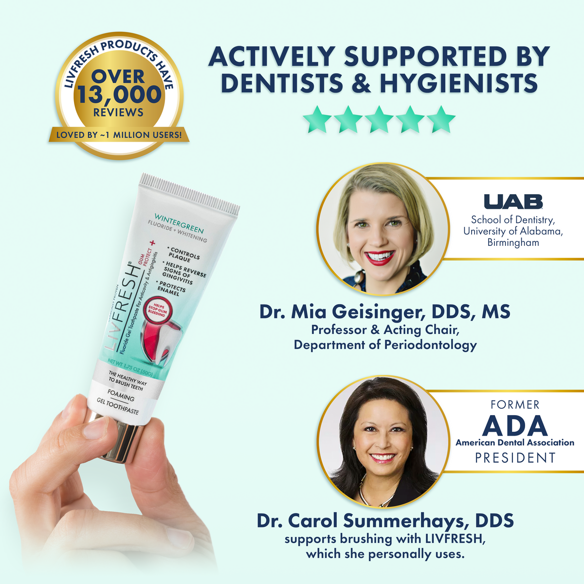 GP+ Wintergreen - 5Product Image - Supported by Dentists