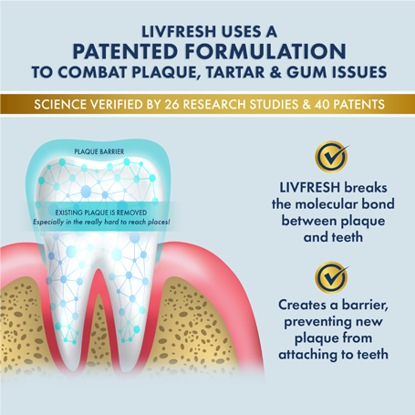 LIVFRESH Mild Peppermint multi-pack