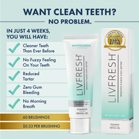 LivFresh Wintergreen Gel Toothpaste (Quiz)